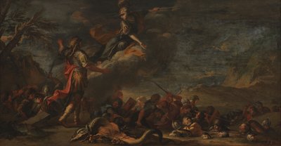 A Fundação de Tebas de Salvator Rosa
