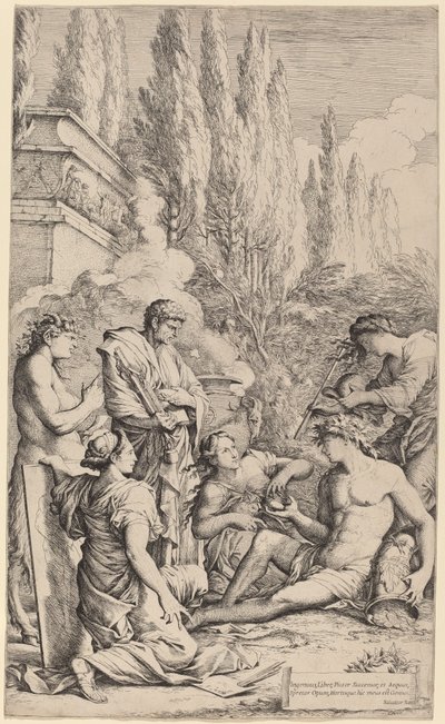 O Gênio de Salvator Rosa de Salvator Rosa