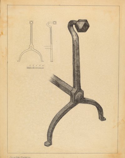 Andiron de Salvatore Borrazzo