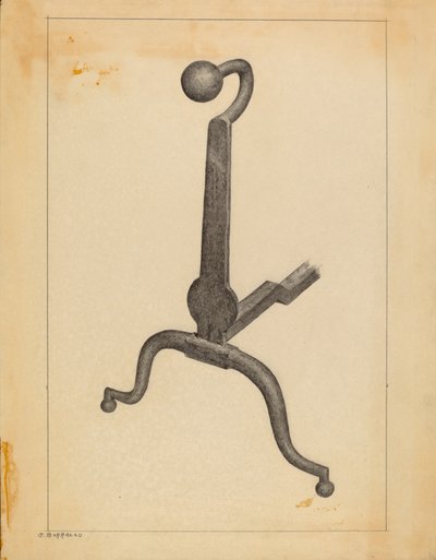 Andiron de Salvatore Borrazzo