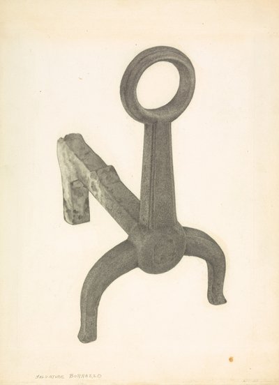 Andiron de Salvatore Borrazzo