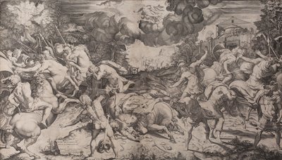 A conversão de São Paulo, 1545. de Salviati