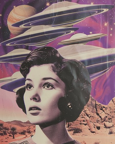 Encontro com um extraterrestre no deserto de Samantha Hearn