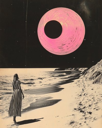 Pink Planet: Sonho na Praia de Samantha Hearn