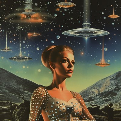 Glamour Espacial Vintage de Samantha Hearn