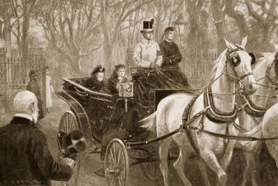 A Última Viagem da Rainha Vitória: Osborne, 15 de Janeiro de Samuel (after) Begg