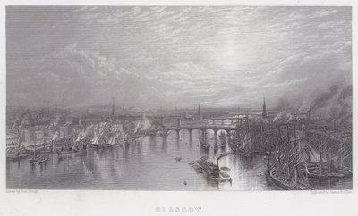 Glasgow (gravura) de Samuel (after) Bough