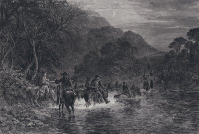 Ilustração para Rob Roy (gravura) de Samuel (after) Bough