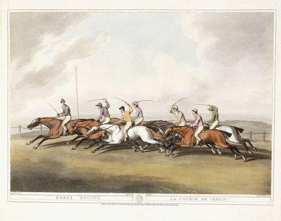 Corrida de cavalo de Samuel (after) Howitt
