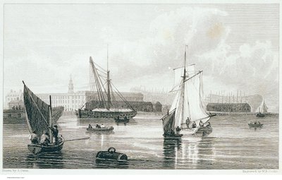 Deptford, c.1812 (gravura) de Samuel (after) Owen