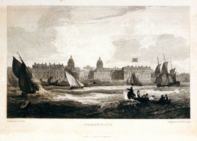 Greenwich [Hospital de Greenwich] de Samuel (after) Owen