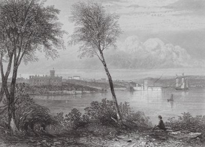 Austrália: Casa do Governo, Sydney (gravura) de Samuel (after) Prout
