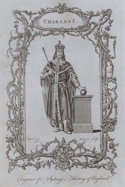 Charles I (gravura) de Samuel (after) Wale
