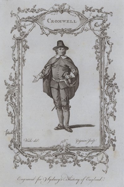 Cromwell (gravura) de Samuel (after) Wale