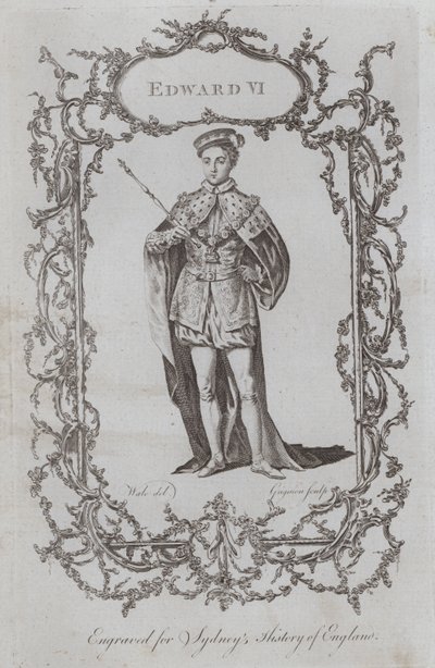 Edward VI (gravura) de Samuel (after) Wale