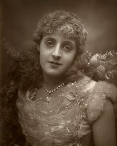Phyllis Broughton, atriz britânica, 1884 de Samuel A Walker