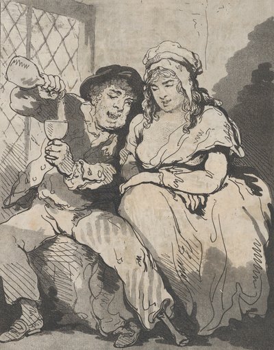 Namoro na Vida Baixa, 15 de dezembro de 1785. de Samuel Alken