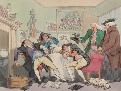 O Tempora, O Mores!, December 1799. de Samuel Alken