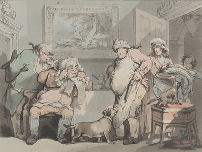 Glutões Estudiosos, outubro de 1788. de Samuel Alken