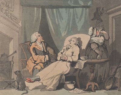 O Bacharel, 28 de dezembro de 1787. de Samuel Alken