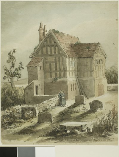 School House em Kings Norton perto de Birmingham de Samuel Austin