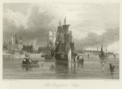 O navio do emigrante de Samuel Austin