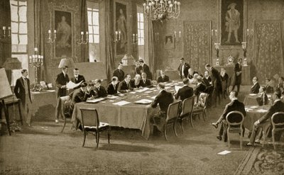 Assinatura do Tratado de Londres, 1913 de Samuel Begg