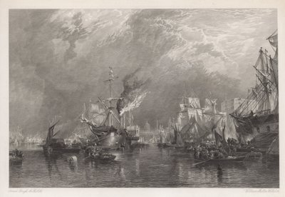 O porto de londres de Samuel Bough