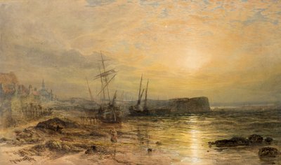 Porto de West Wemyss de Samuel Bough