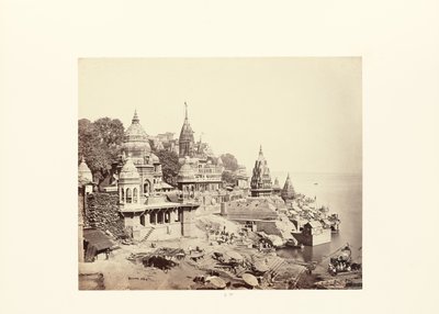 Benares; O Ghat Ardente de Samuel Bourne