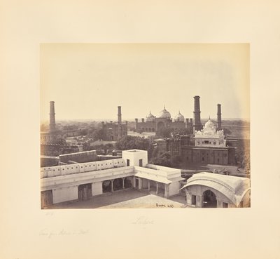 Laore; vista do palácio no forte de Samuel Bourne