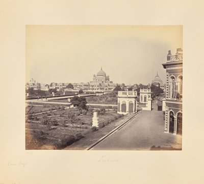 Lucknow; o Kaiser Bagh de Samuel Bourne