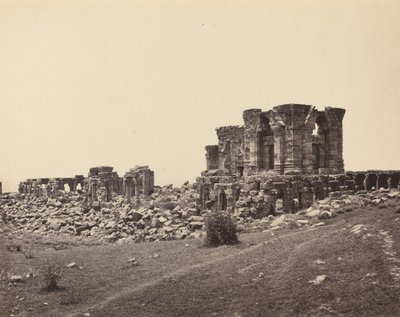 Ruínas de Martand do sudeste de Samuel Bourne