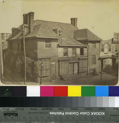 Casa de telhado de ardósia, c.1868 de Samuel Castner