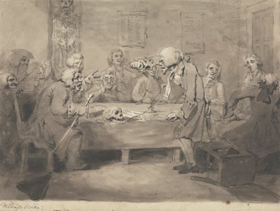 Uma reunião do Comité Querulous de Samuel Collings
