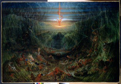 A Entrega de Israel Fora do Egito, 1840 de Samuel Colman