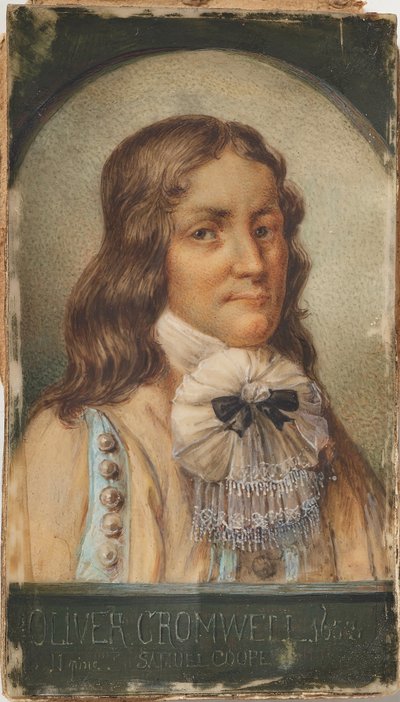 Retrato de Oliver Cromwell 1599-1658, 1653. de Samuel Cooper