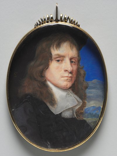 Retrato de um homem, c. 1655 de Samuel Cooper