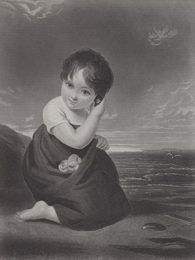 Uma Mensagem do Mar (gravura) de Samuel Cousins