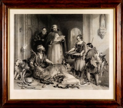 Abadia de Bolton (mezzotint) de Samuel Cousins
