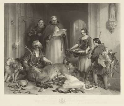 Abadia de Bolton nos tempos antigos. de Samuel Cousins