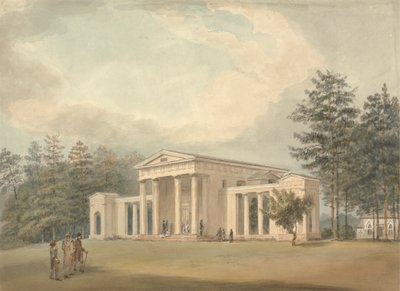 Igreja Clássica, Ayot St. Lawrence, Hertfordshire de Samuel Davis