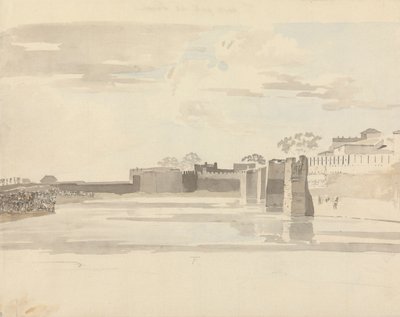O Portão Leste em Tanjore (S. Índia) de Samuel Davis