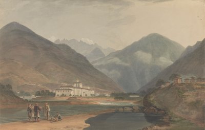A antiga capital de Inverno do Butão em Punakha Dzong de Samuel Davis