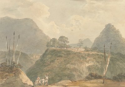 A Vila de Buxadaur [Buxa Duar] [Thibet] de Samuel Davis