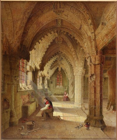 Capela Rosslyn, c.1852 de Samuel Dukinfield Swarbreck