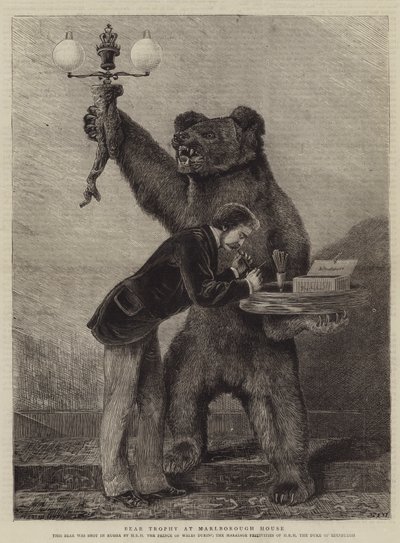 Troféu Urso na Casa Marlborough de Samuel Edmund Waller