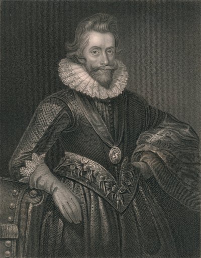 Henry Wriothesley, conde de Southampton, c1610s, início do século XIX. de Samuel Freeman