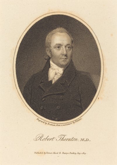 Robert Thornton, M. D. de Samuel Freeman after William John Newton