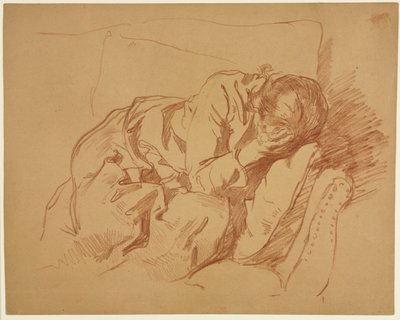 Mulher lamentando Sarah H. Crone, 1880 ou 1890. de Samuel H. Crone